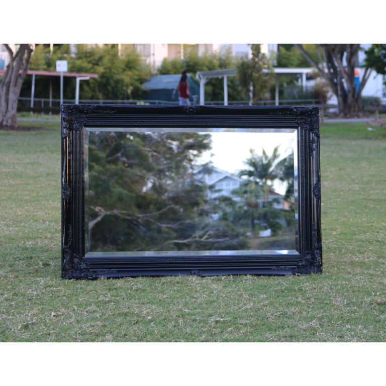 Brisbane Mirror Shop Siena Black 60 x 91cm