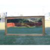 Wooden Mirror Large Gold Bevelled wall mirror Frame Antique 150x74cm [SH74150-G] - Image 2