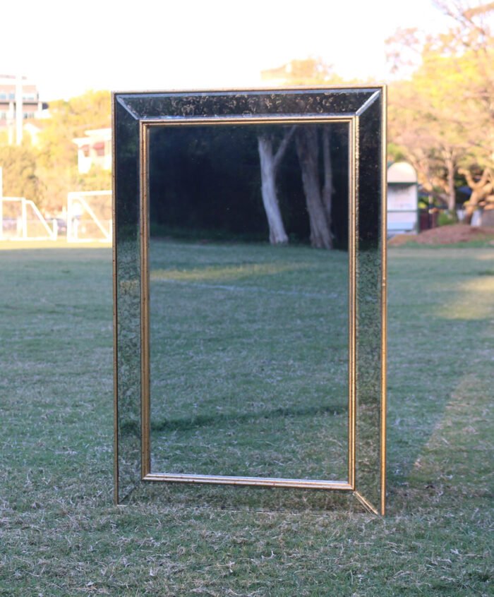 Wall Mirror Art Deco Bedroom Dressing 91x60cm [FG6091] - Image 3