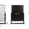 Hollywood Vanity 12 Lights 34 x 49cm - Image 5